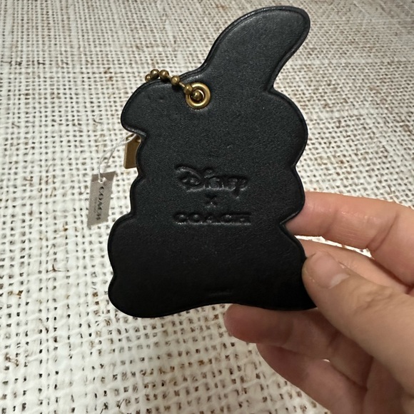 Coach Disney Thumper Leather bag charm hang tag - Picture 2 of 6